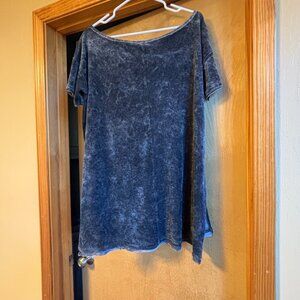 Free People We The Free Doran Washed Velvet Top